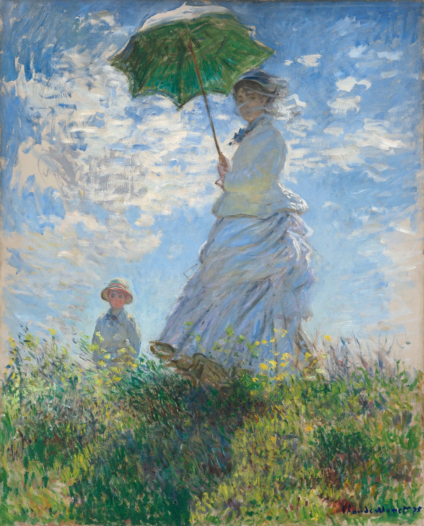 Madame Monet e suo figlio