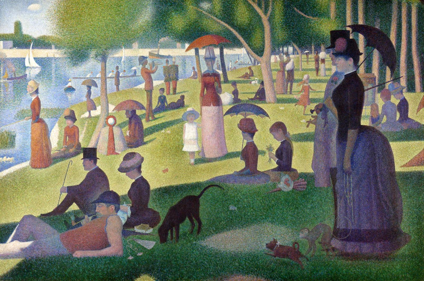 Una domenica pomeriggio sull’isola della Grande-Jatte